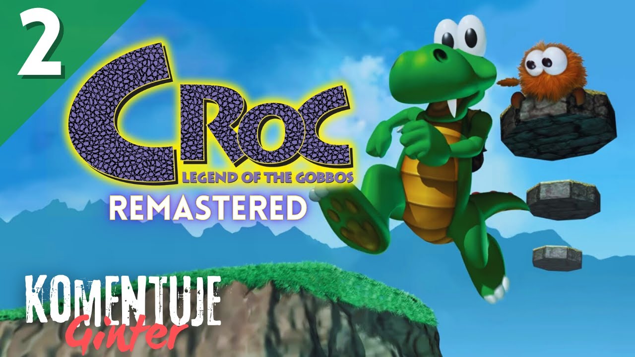 Croc: Legend of the Gobbos Remastered (PL) #2 Lodowa Wyspa