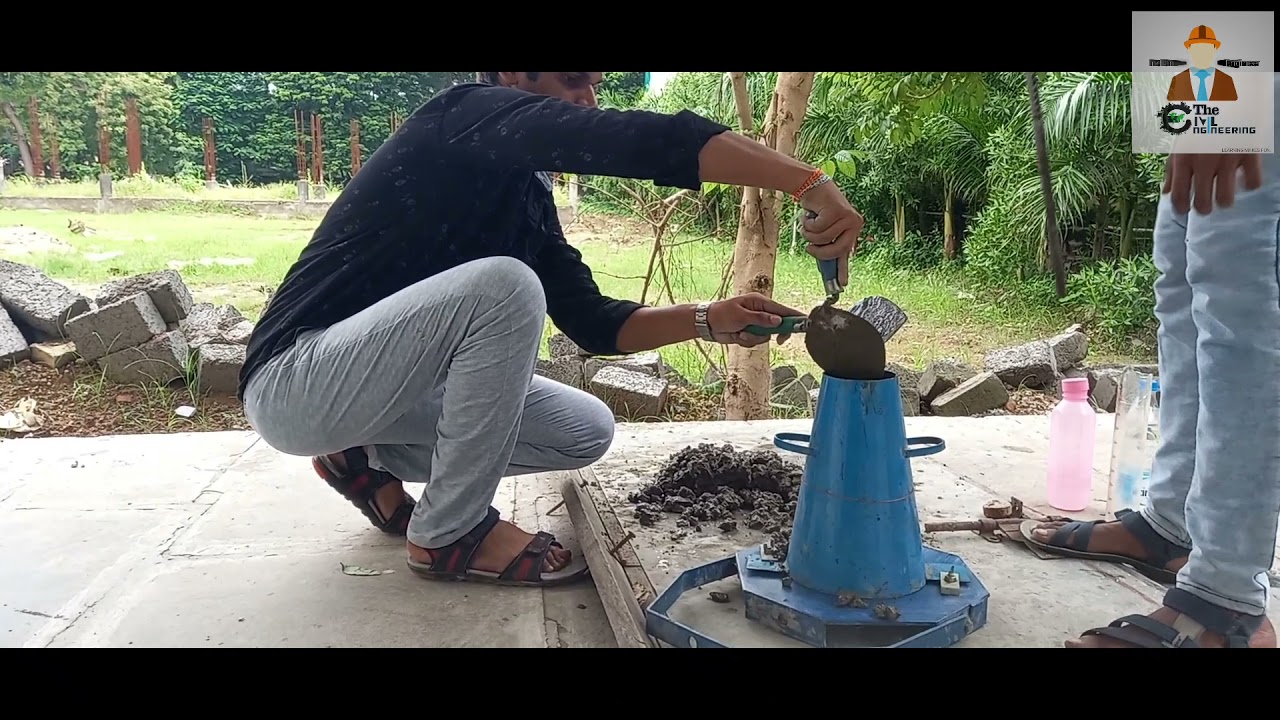 slump cone test in telugu with calculations | by p.suresh | Hindu college of engg and tech |