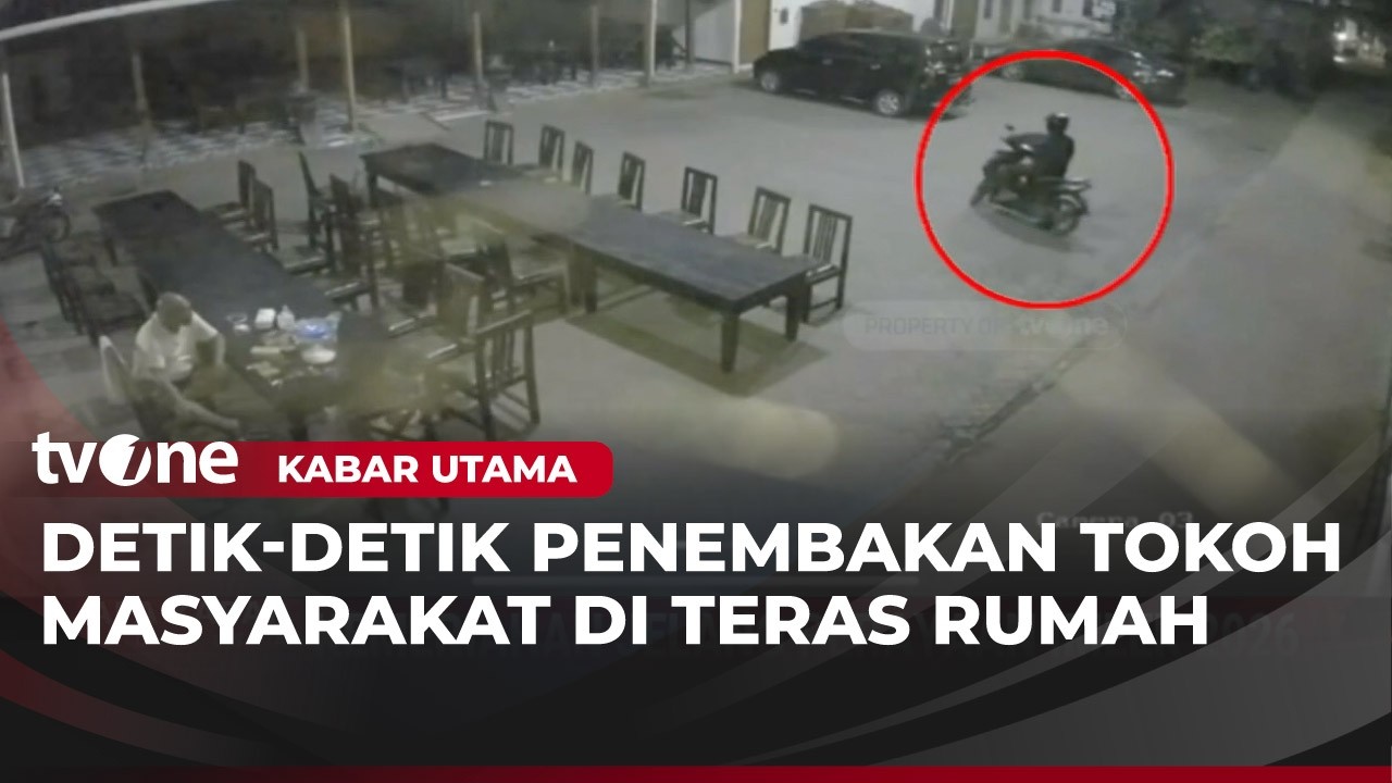 Tokoh Masyarakat Ditembak Sosok Misterius di Teras Rumah | Kabar Utama