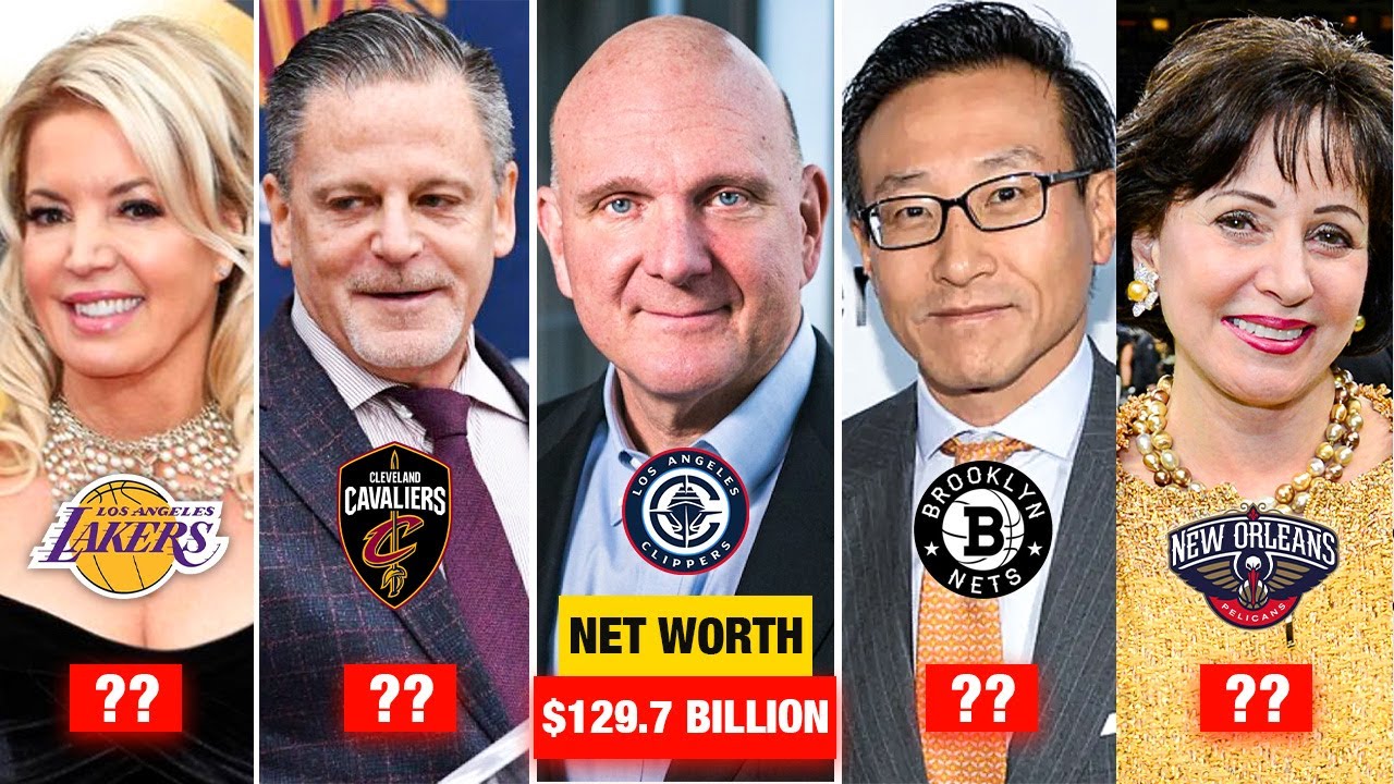 The Richest NBA Team Owners in 2024
