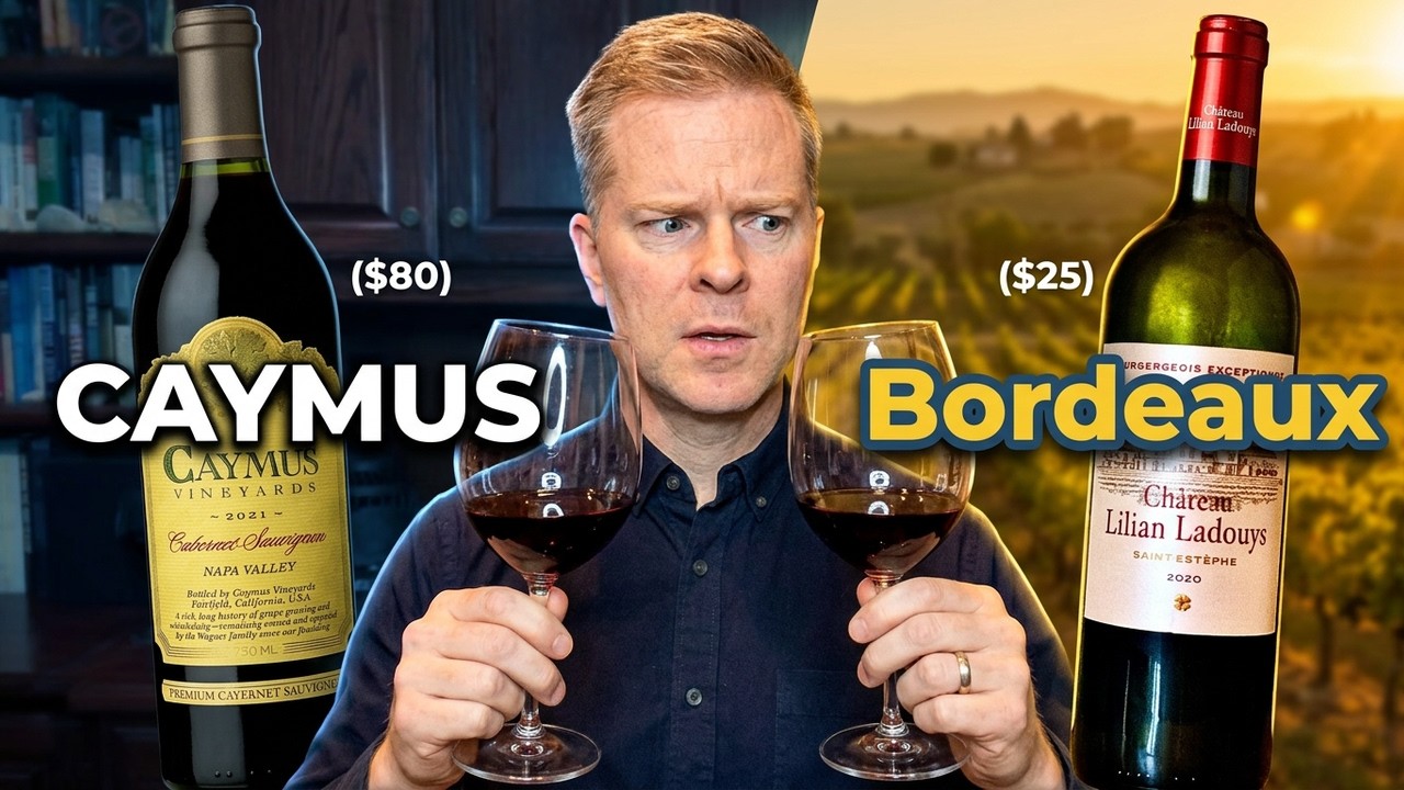 Wine Battle: CAYMUS CABERNET vs $25 BORDEAUX!