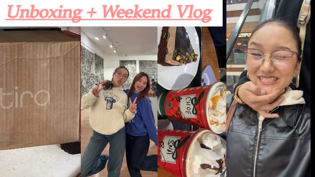 Weekend vlog || Unboxing skincare || Museum date❤️|| Tibetan Vlogger 