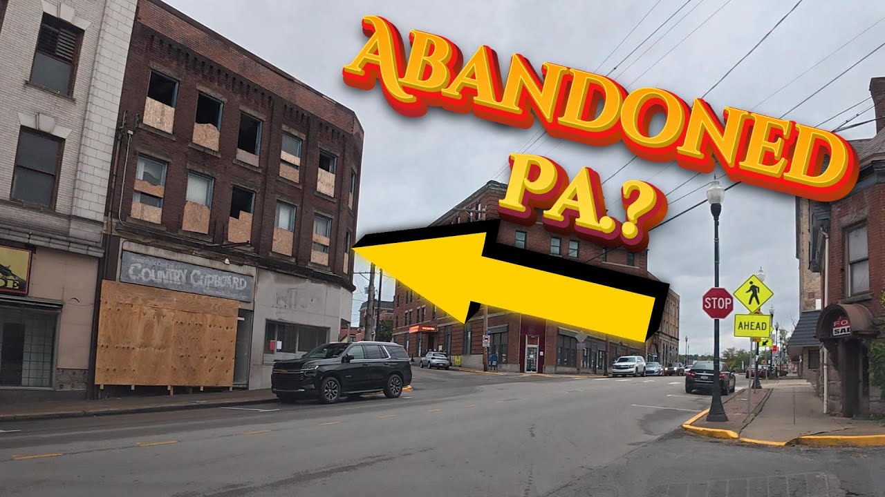 Abandoned Towns & Rail Lines: Monaca & Rochester, PA [4K]