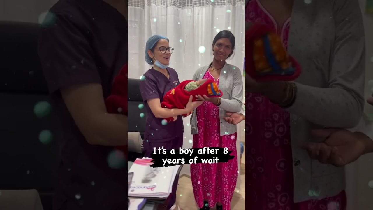 baby born after 8 years at panacea ivf nashik  #ivfsuccessrate #panaceaivf #ivfsuccessstories