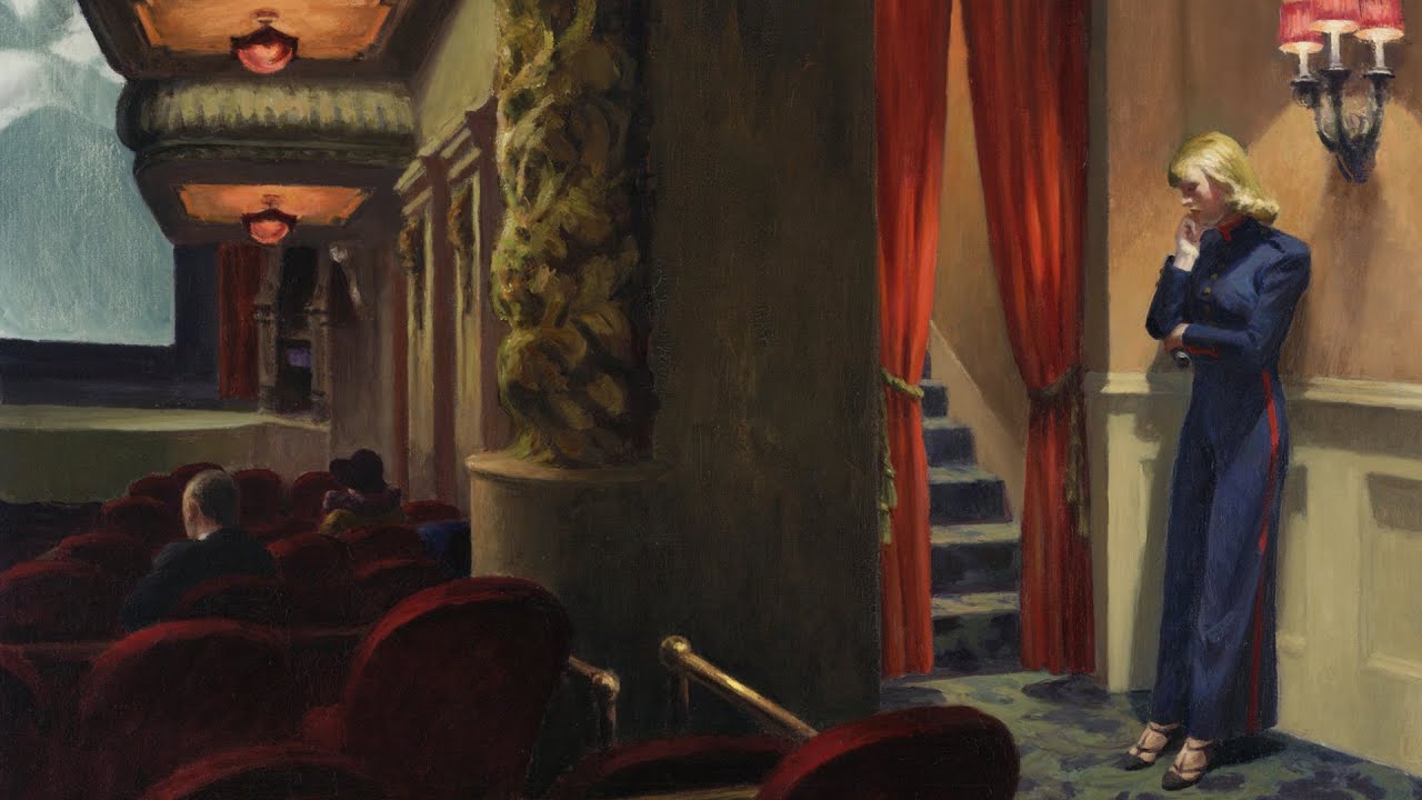 When will we go back to the movies? | New York Movie (1939) | Edward Hopper | UNIQLO ARTSPEAKS