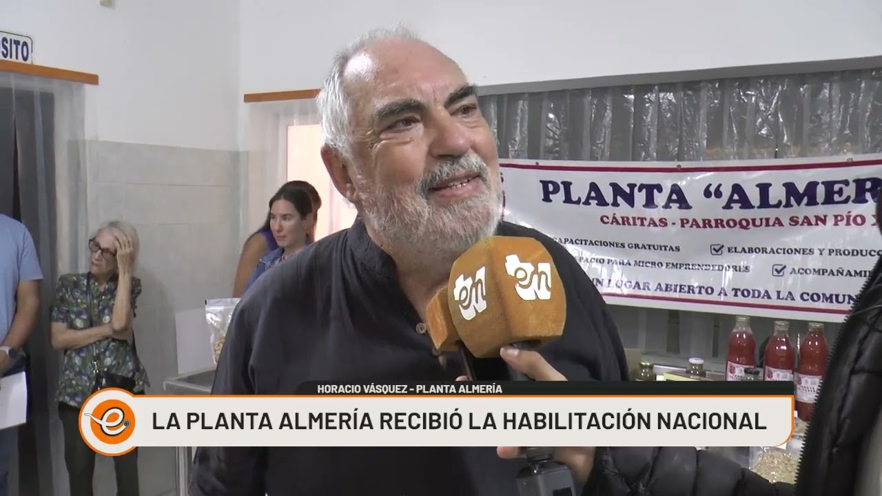 LA PLANTA ALMERÍA RECIBIÓ LA HABILITACIÓN NACIONAL