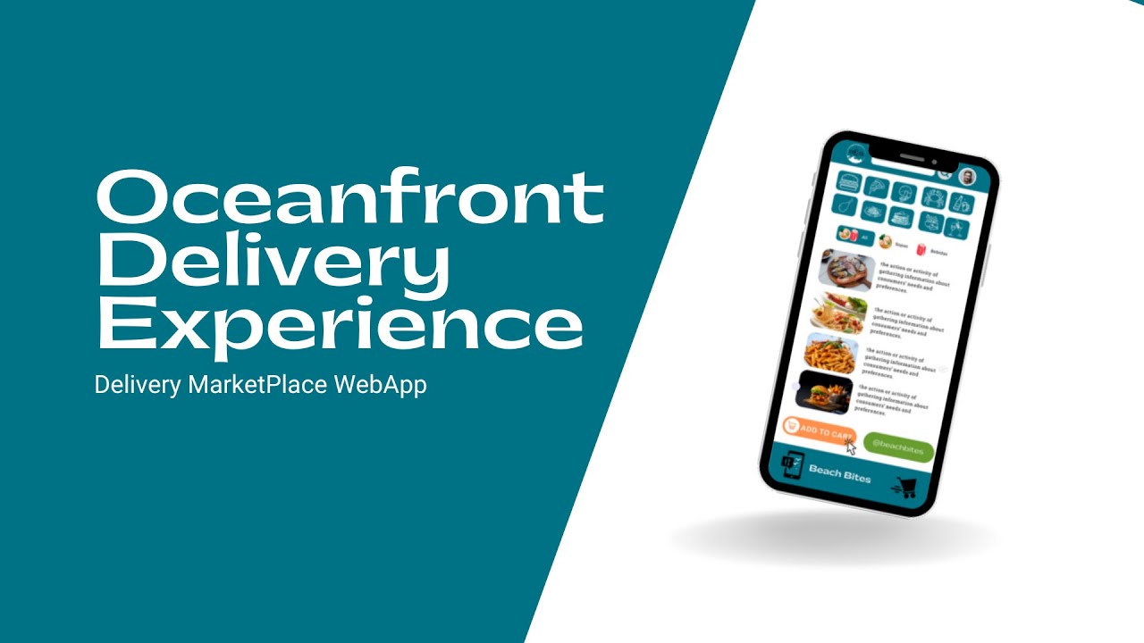 BeachBites MarketPlace - OceanFront Delivery Experiences