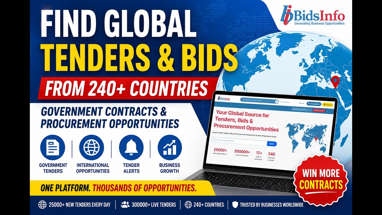 BidsInfo &ndash; Your Global Source for Tenders, Bids & Procurement Opportunities. 🚀