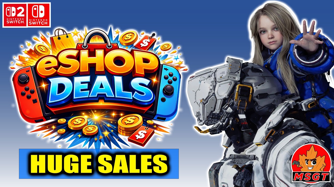 ALARM PROMOCYJNY eSHOP! NAJLEPSZE okazje na gry na Nintendo Switch i Switch 2 JUŻ TERAZ! (NAJNIŻS...