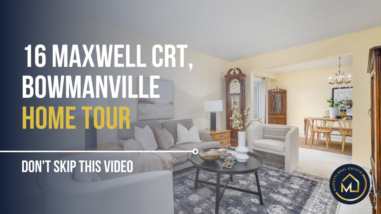 [SOLD] 16 Maxwell Crt, Bowmanville | REALTOR - Nick Moretti