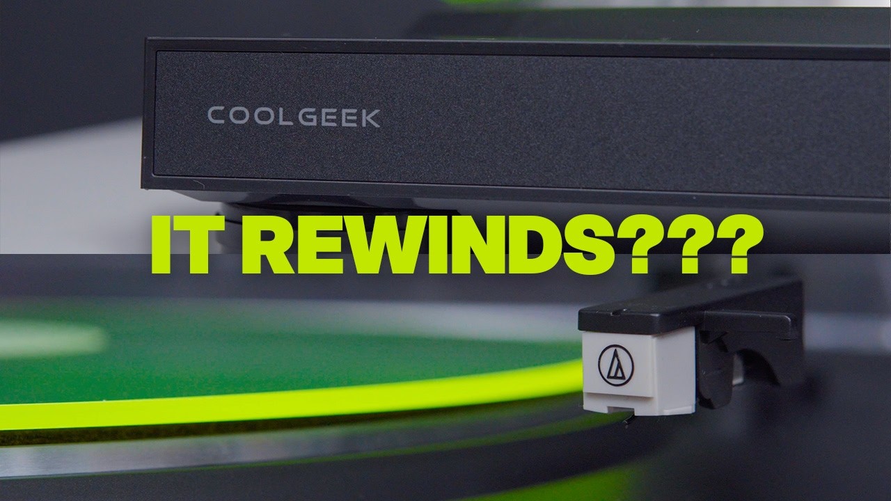 Przewiń do przodu, do tyłu i powt&oacute;rz!!! Gramofon CoolGeek TS01!