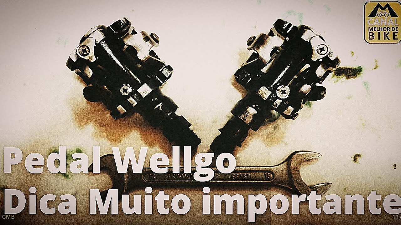 Revisão Pedal Wellgo Dica muito importante | Canal Melhor de Bike.