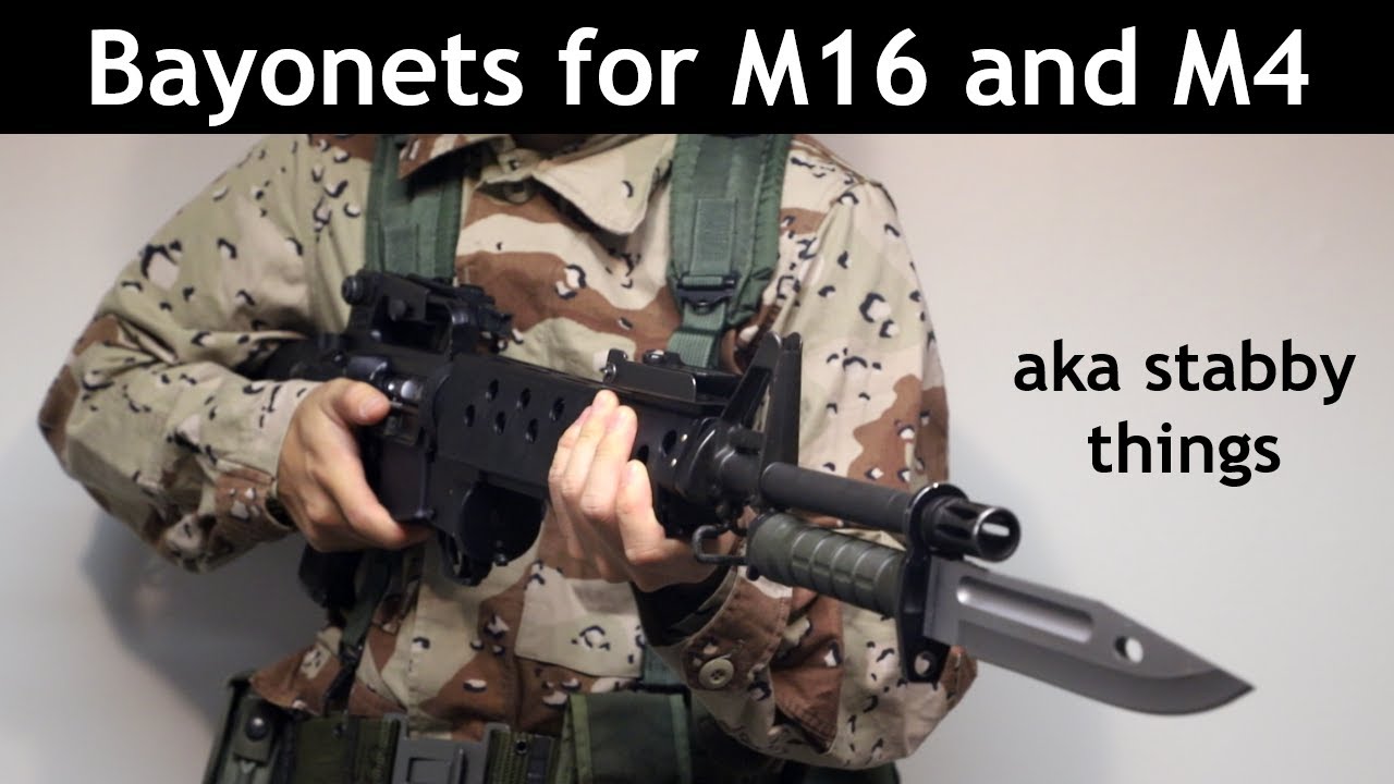Штыки для M16 и M4: M7, M9 и OKC 3S