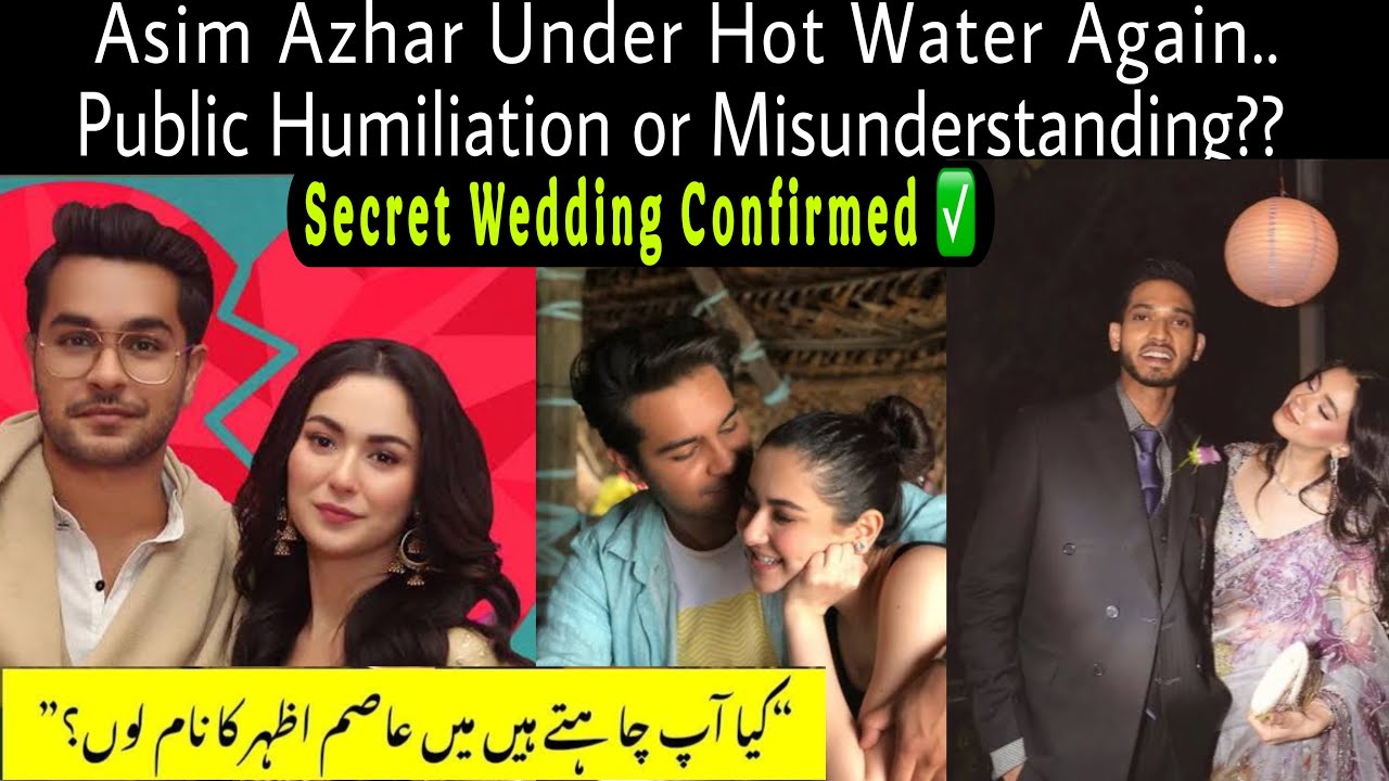 Hania Amir & Asim Azhar’s wedding date revealed | Hania’s Viral Reply | Talha Anjum’s love story