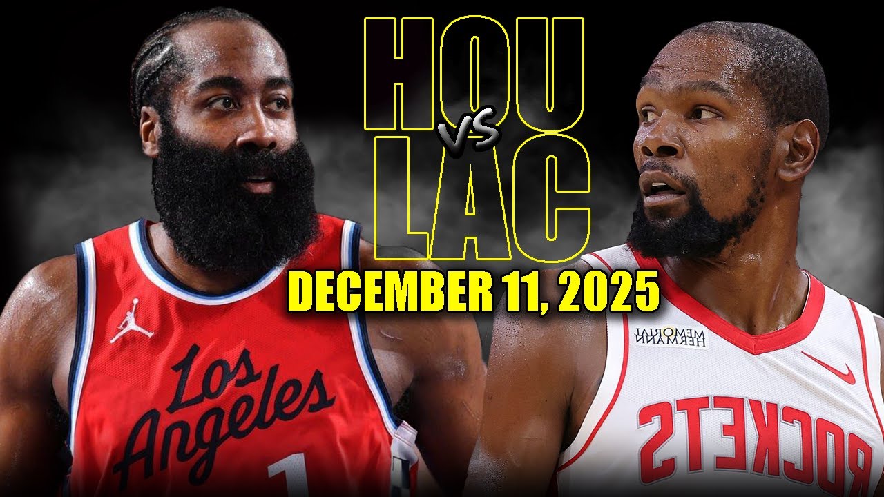 Houston Rockets vs Los Angeles Clippers Full Game Highlights &ndash; December 11, 2025 | NBA Season