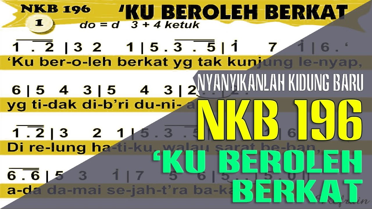 NKB 196 - ‘KU BEROLEH BERKAT