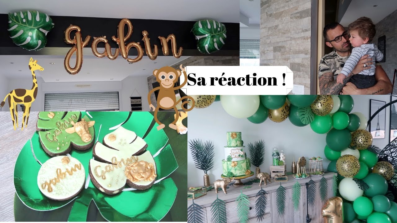 PREPARATIFS JUNGLE PARTY 1 AN GABIN / CINDYCHTIS