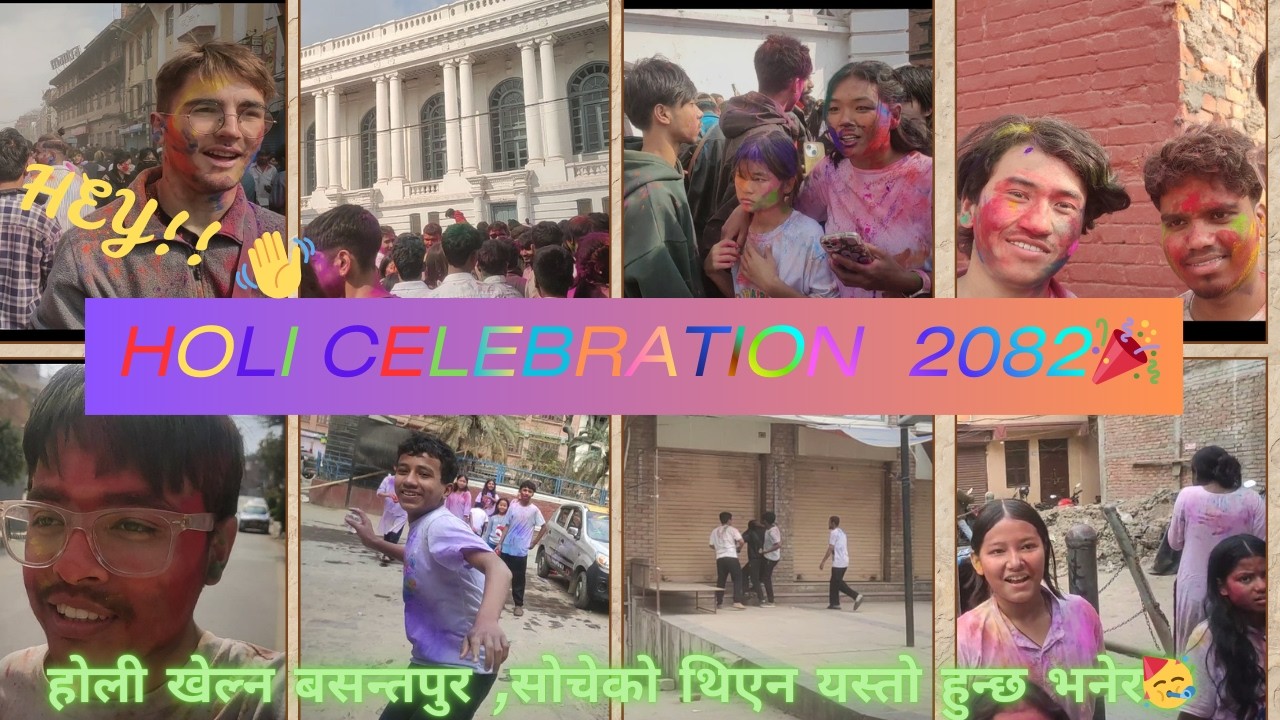 नेपालमा होली 2082 During Election 😱 | रंगमै चुनावी माहोल! | Holi Vlog Nepal