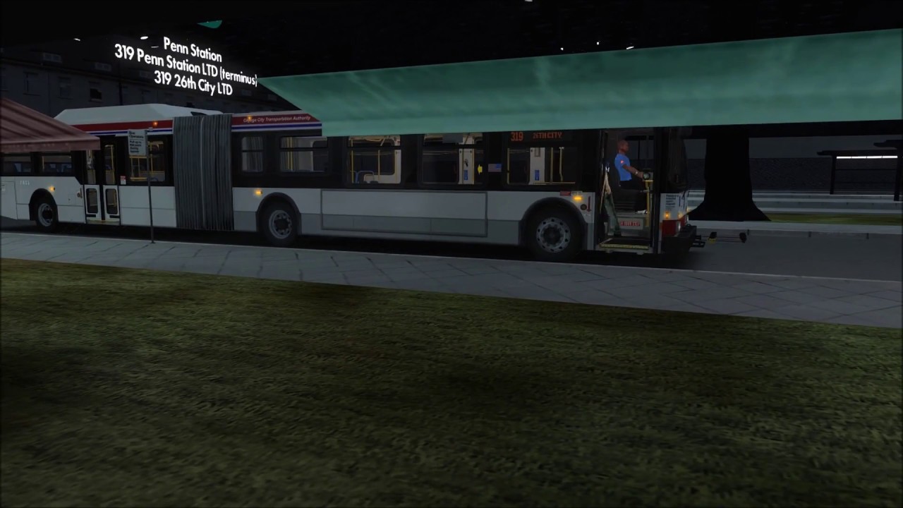 OMSI 2 Late-night Run on the 319 Limited