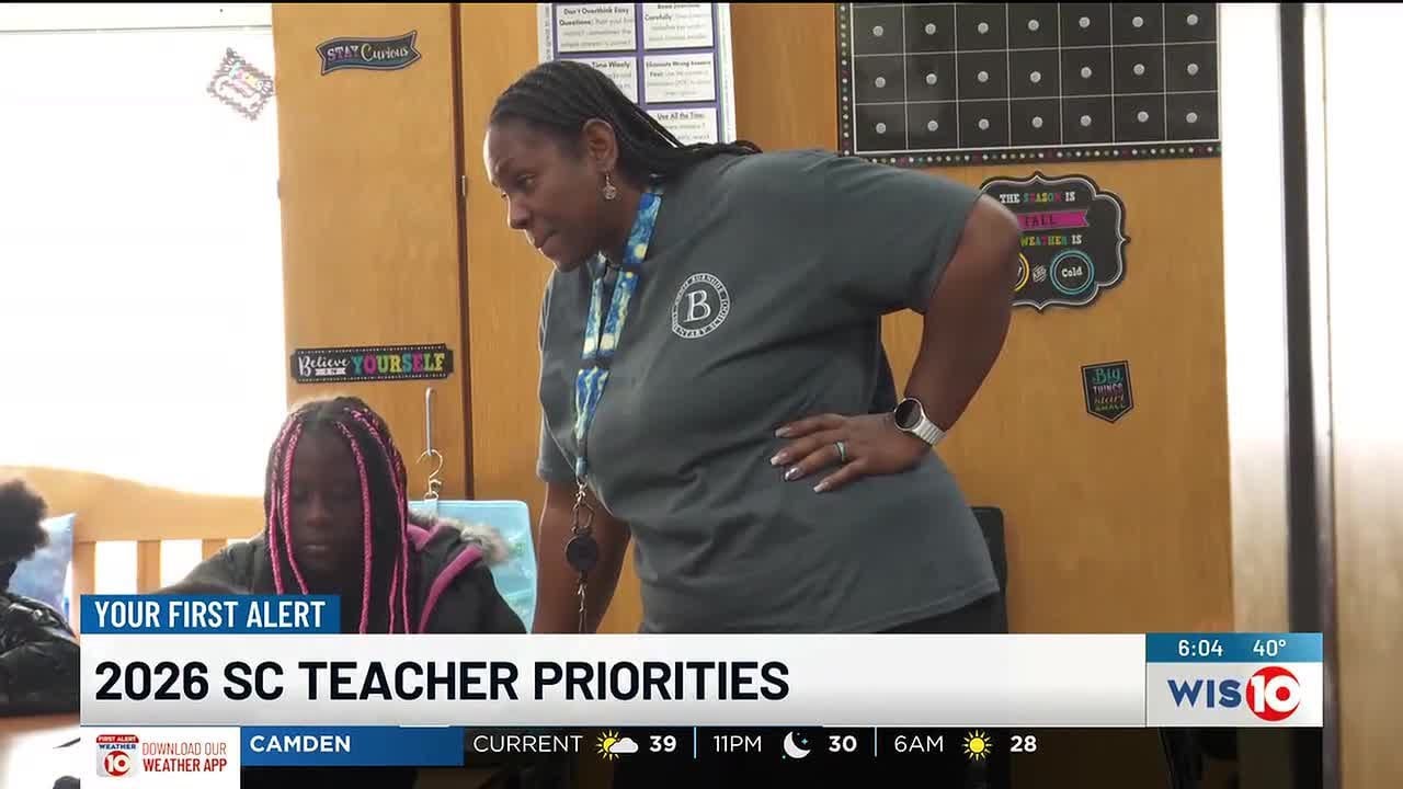 SC teachers outline priorities ahead of 2026 legislative session