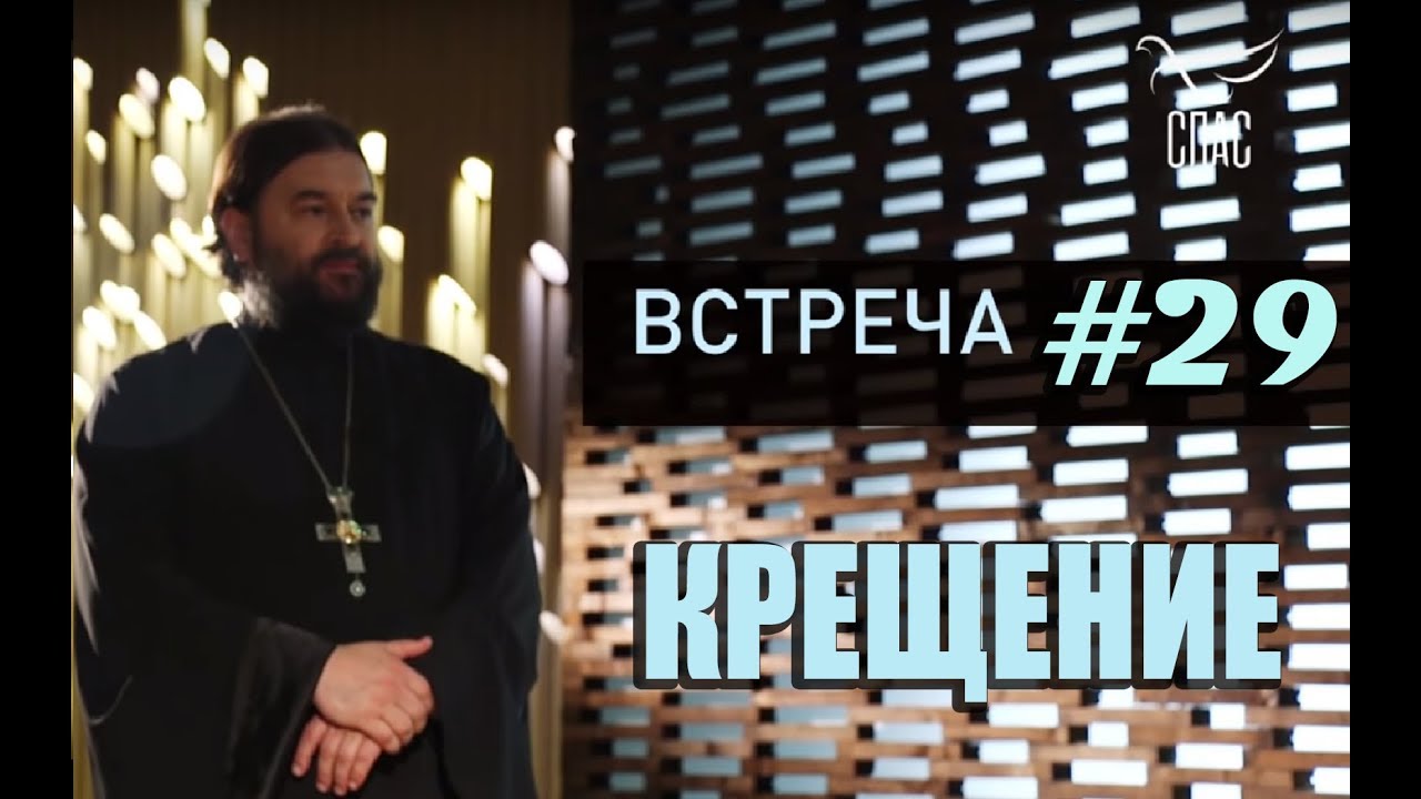 Встреча с молодежью #29. КРЕЩЕНИЕ ?! Протоиерей Андрей Ткачёв