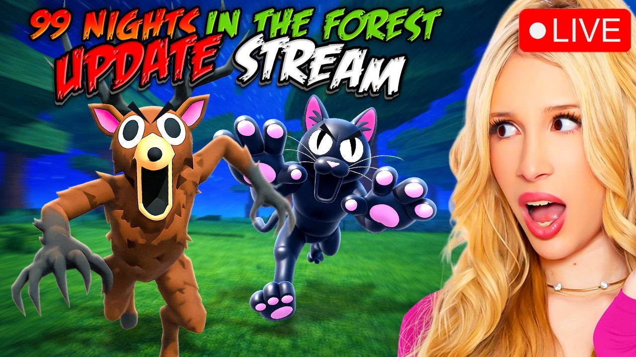 😱 99 NIGHTS IN THE FOREST ADMIN ABUSE + CHATTING WITH YOU!! *HURRY AND JOIN*