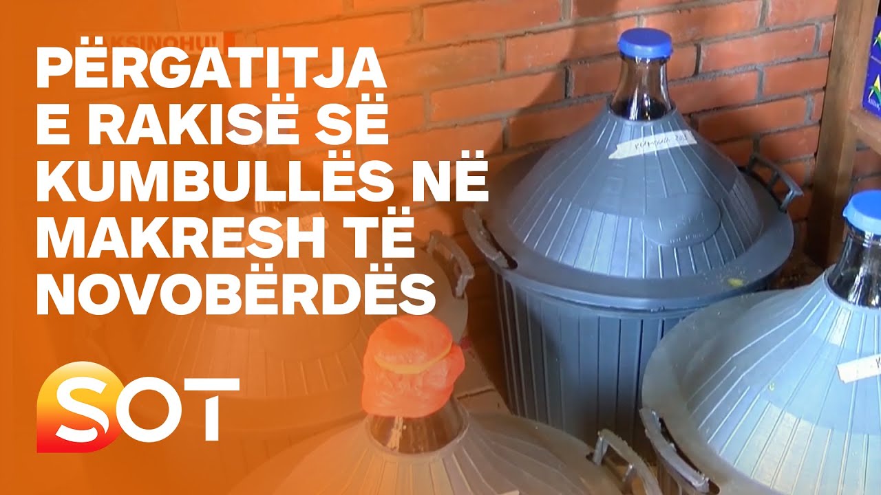 Përgatitja e rakisë së kumbullës në Makresh të Novobërdës 20 10 2021