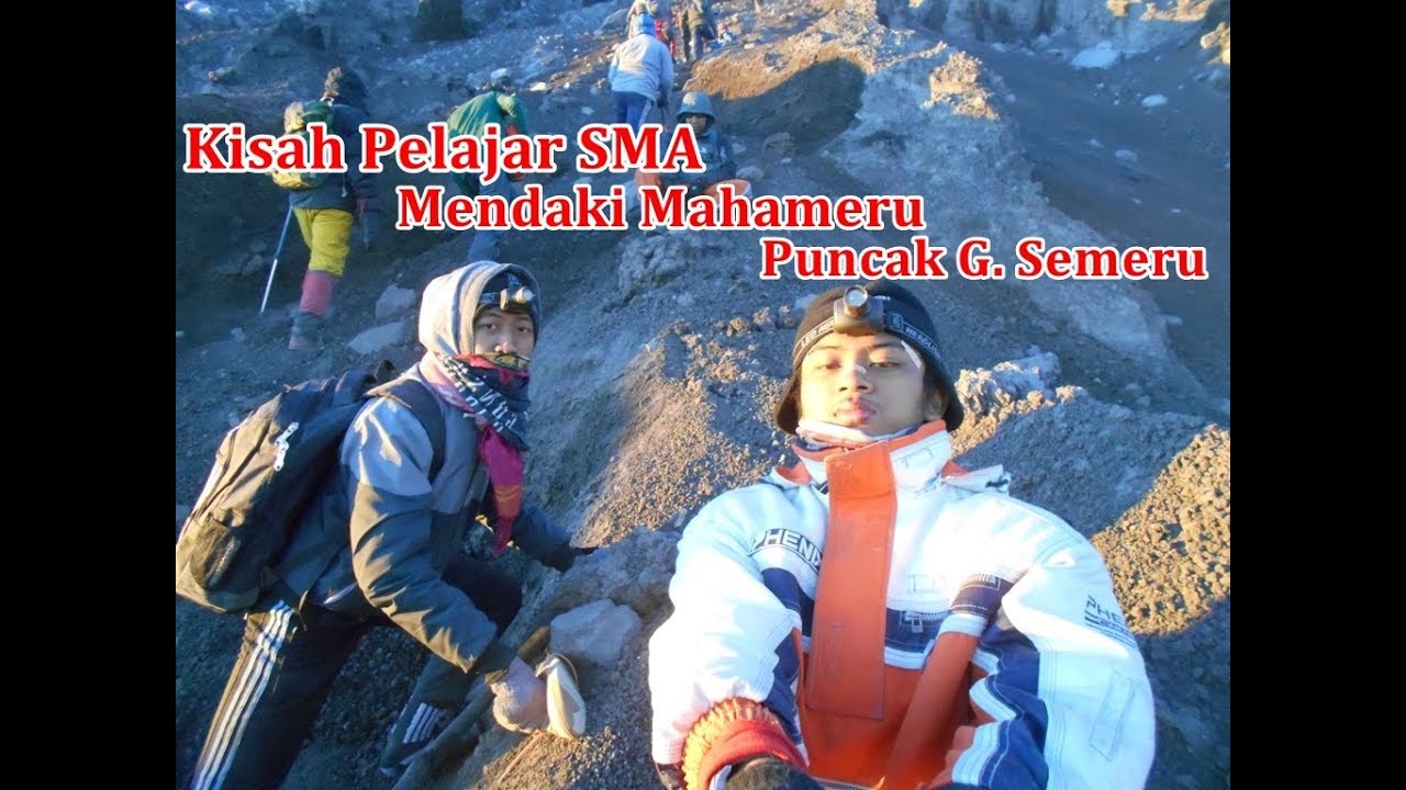 Kisah Pelajar SMA Mendaki Mahameru, Puncak Gunung Semeru