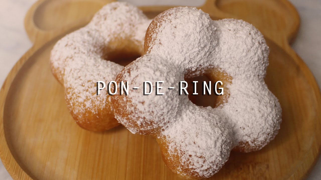 EASY Pon-De-Ring ~ Chewy Mochi Donut Recipes
