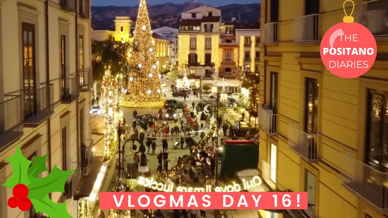 LET'S VISIT SORRENTO AT CHRISTMAS! | Vlogmas Ep 16