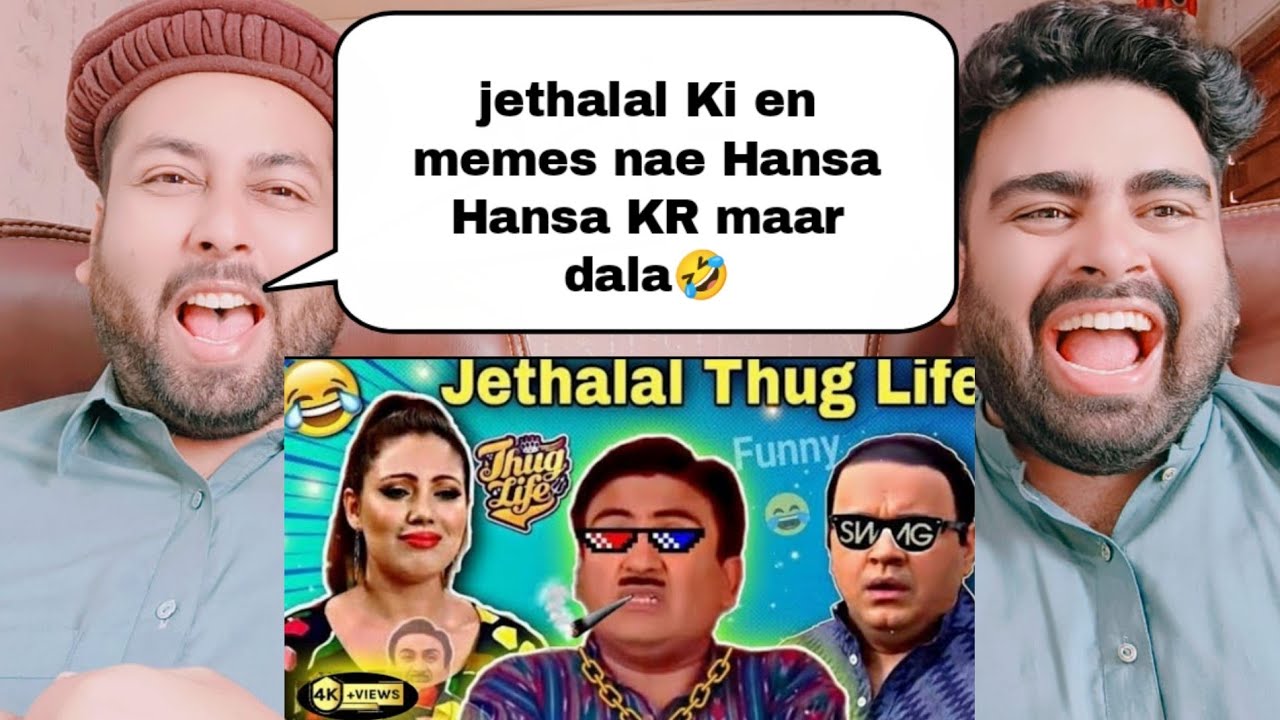 TMKOC Jethalal Most Funny Memes | Pakistani Reaction