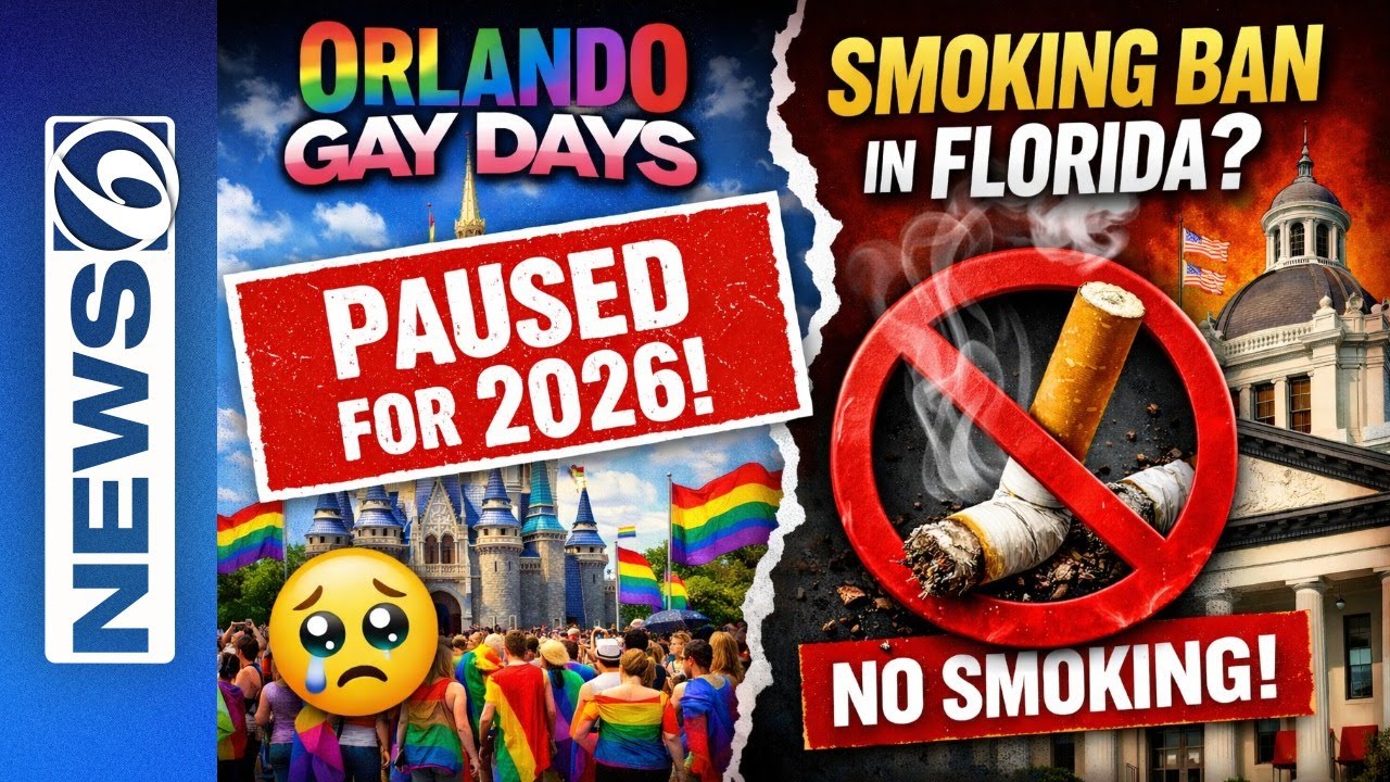 A Ban on Public Smoking in Florida & Orlando Gay Days 2026 Paused