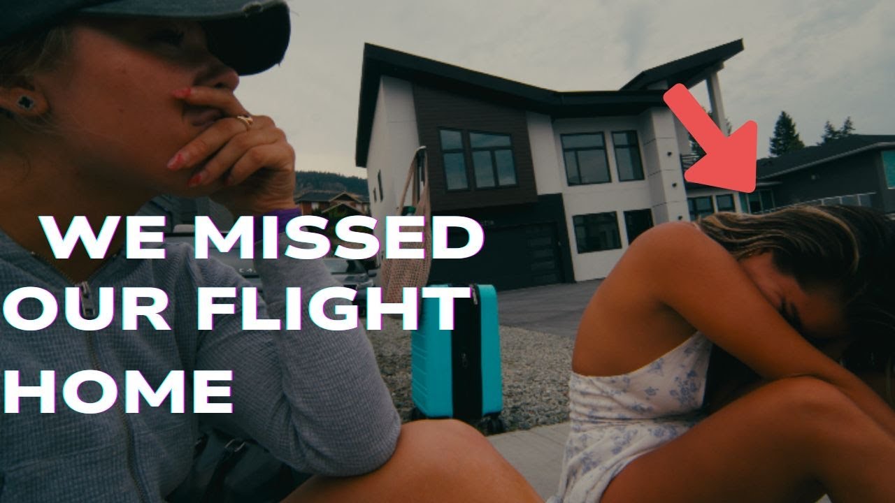 WE MISSED OUR FLIGHT AND HAD TO DRIVE 12 HOURS HOME (a very Chaotic VLOG)