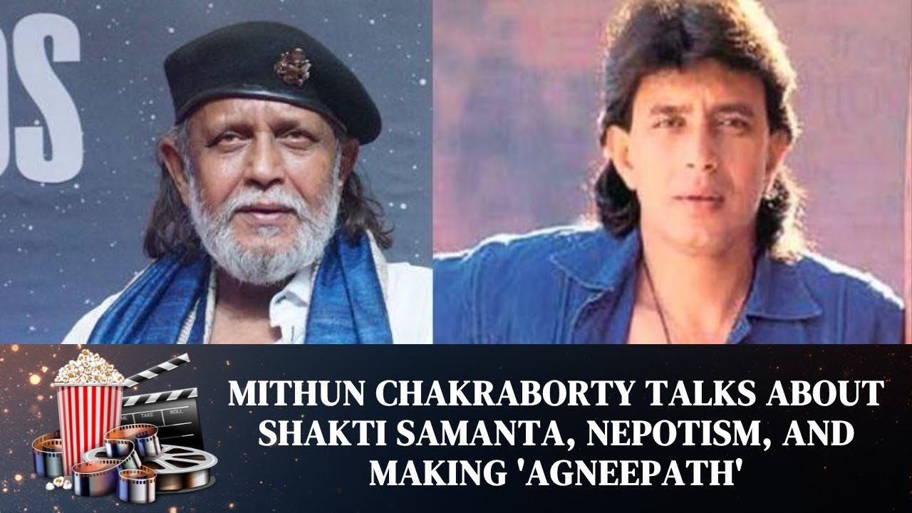 Mithun Chakraborty Remembers Shakti Samanta | Dark-Skinned Hero Image | Russia |Nepotism |Agneepath