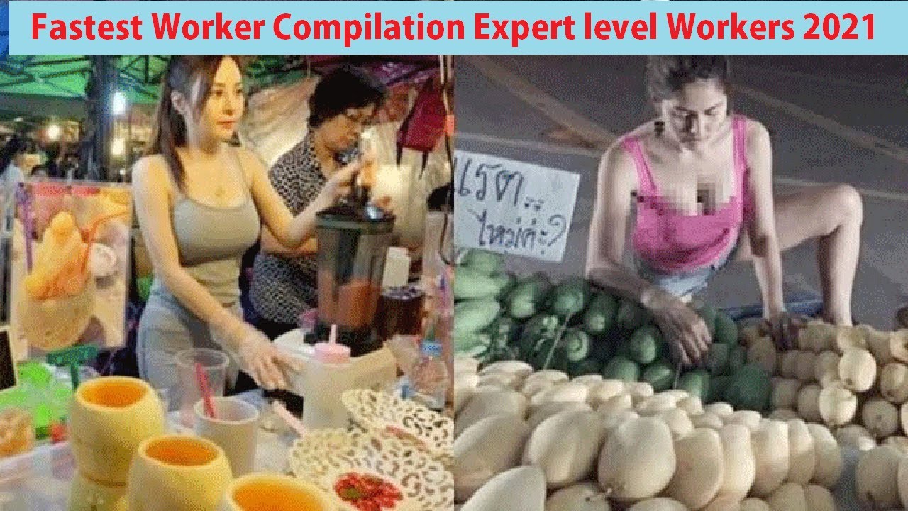 Fastest Food workers 2021 🔥 Amazing Food Workers | Fastest workers Compilation #11