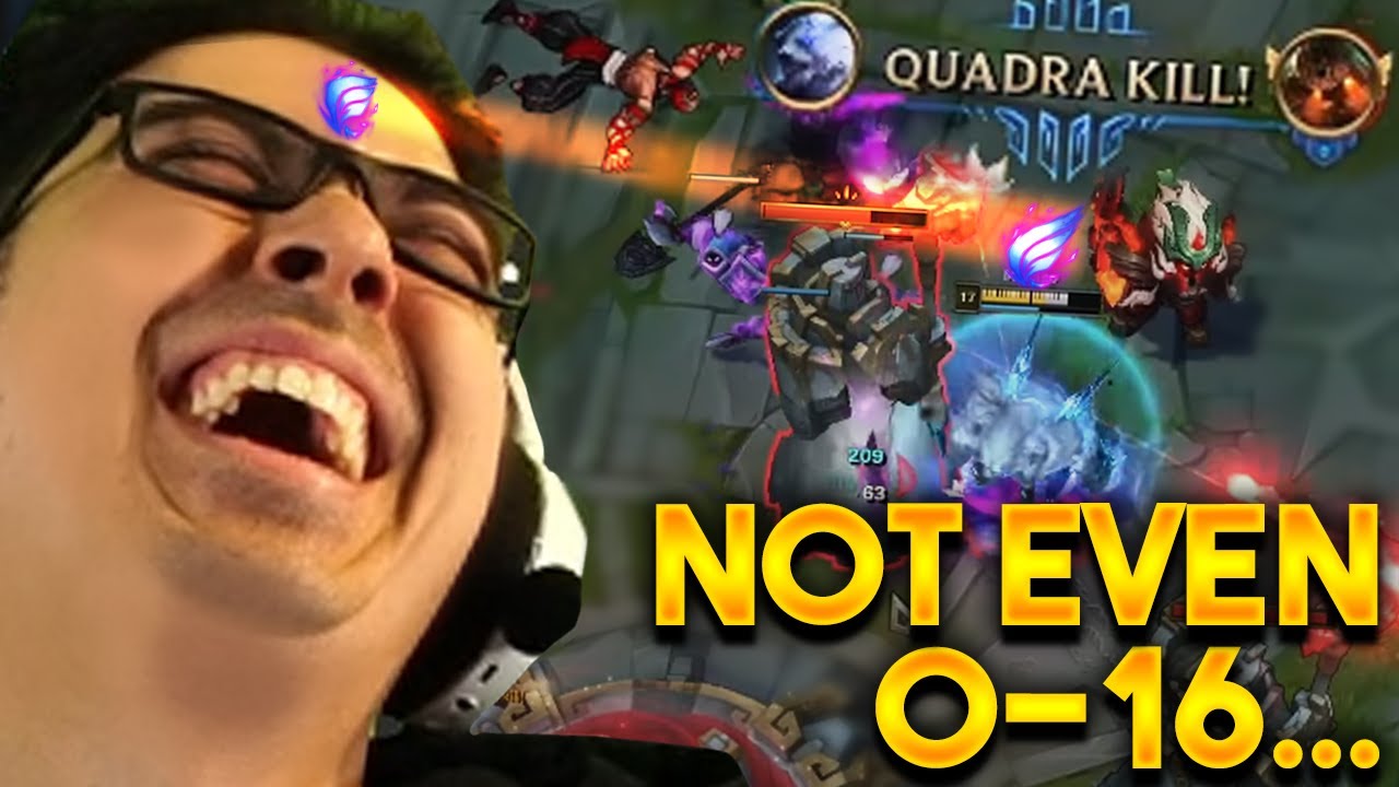 NOT EVEN MY 0-16 BOTLANE CAN STOP THIS VOLIBEAR