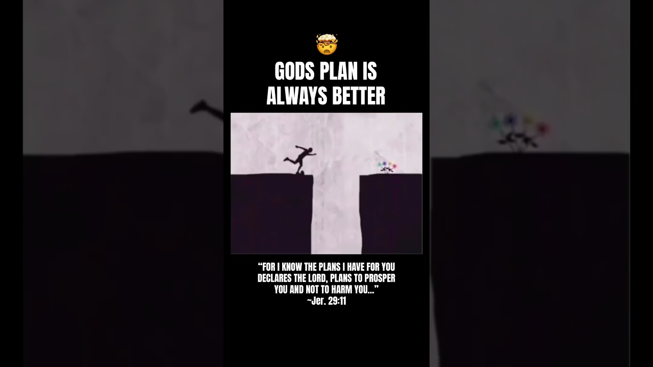 God&rsquo;s Plan Is Always Better 🤯 #shortsfeed #ytshort #God #godsplan #bibleverse #jesus