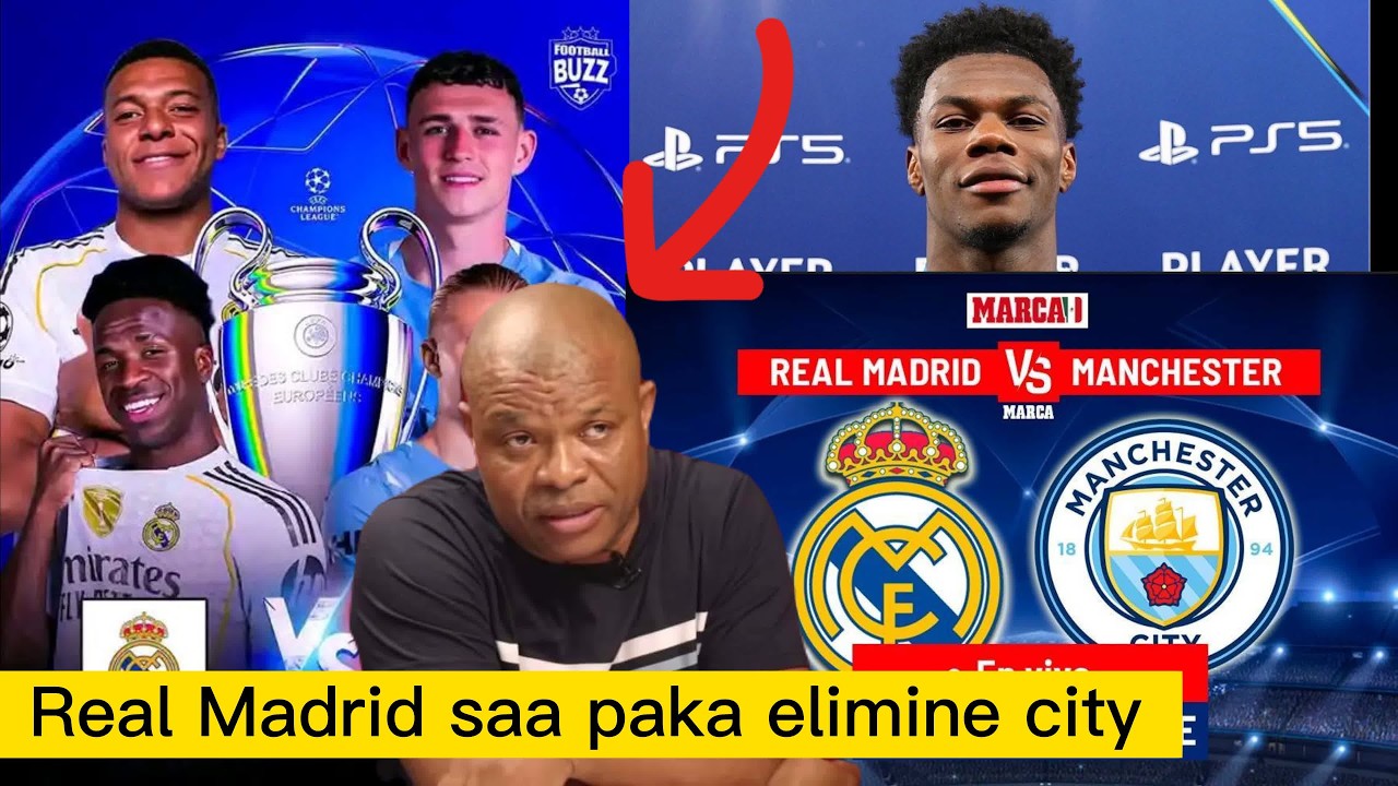 Menm pou Jwèt Real Madrid saa paka elimine Manchester City . se sa Rudy Sanon fè konnen .
