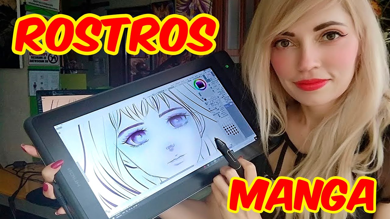 Dibuja fácilmente un Rostro Manga/ Anime semirealista