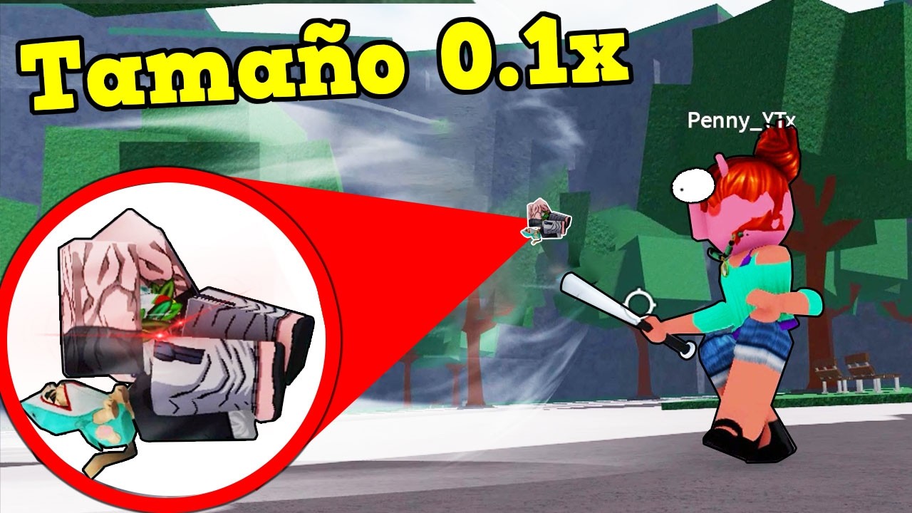 😱 Probando todas las ULTIS en TAMAÑO 0.1x en Los Campos de Batalla Mas Fuertes Roblox 😲