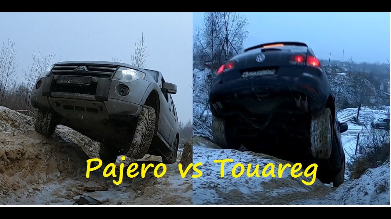 #Touareg vs Pajero очевидно кто из них будет первый ?