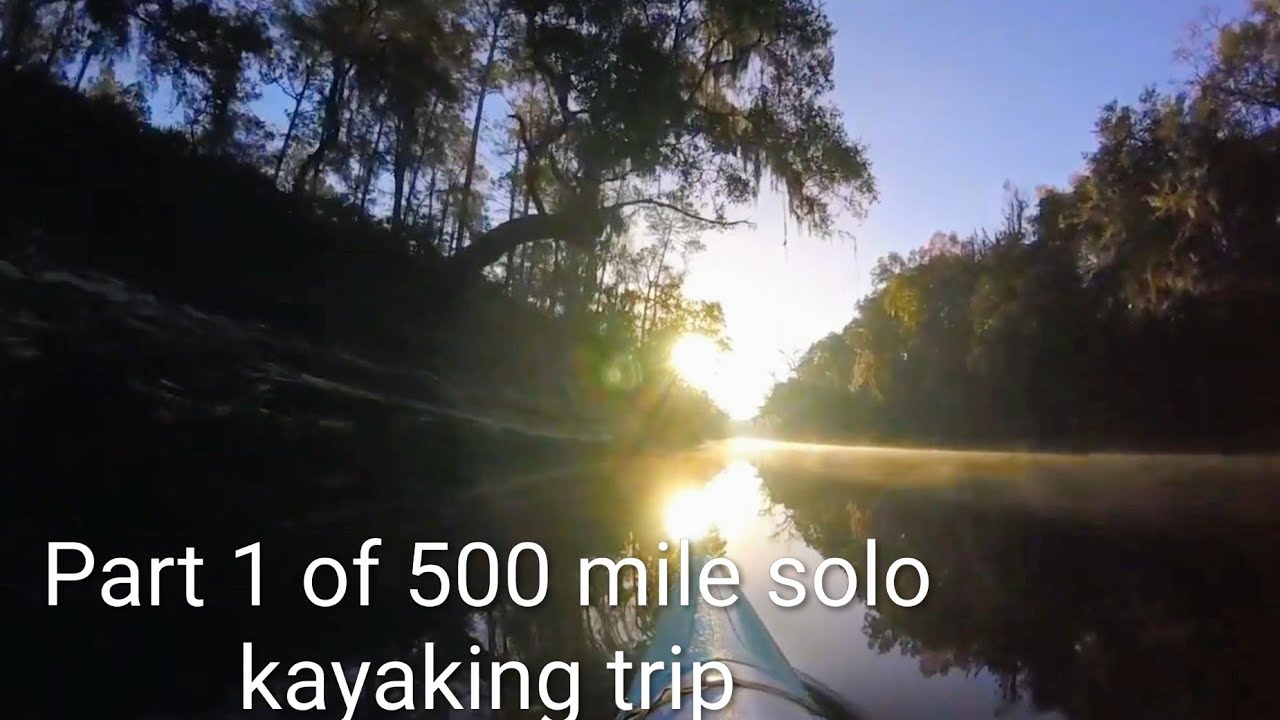 500+ Mile Solo Kayaking Trip from Fargo Georgia to Cayo Costa Fl. #flkayakcamping #florida #suwannee