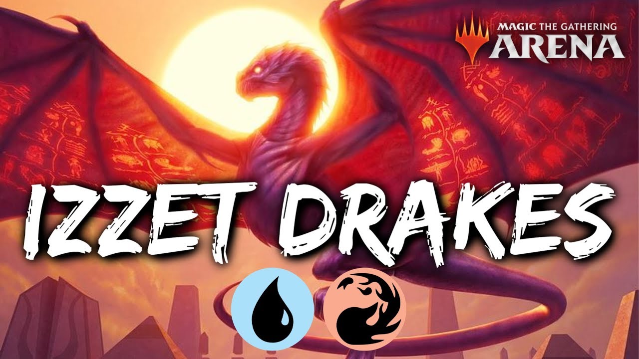 Izzet Drakes [MTG Arena] | Pro Tour Top 8 Drakes Deck in GRN Standard