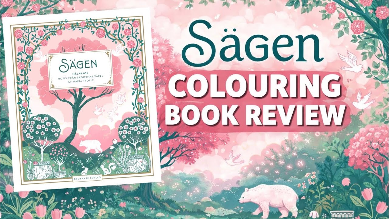 Sägen (Fairytale Worlds) by Maria Trolle | Colouring Book Review