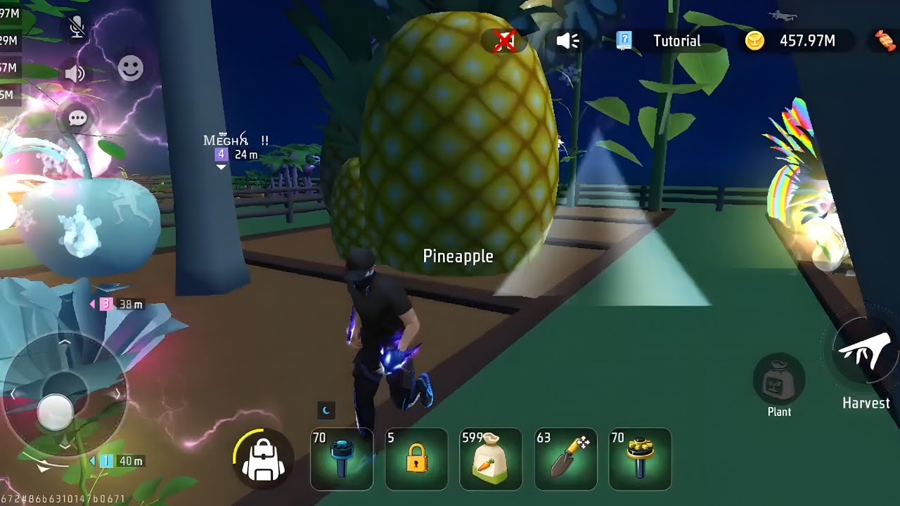 Tree and Fruits Bada kese karte hai, 'Free Garden' Craftlands Map Freefire