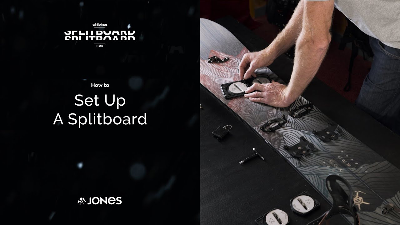 How to Set Up A Splitboard