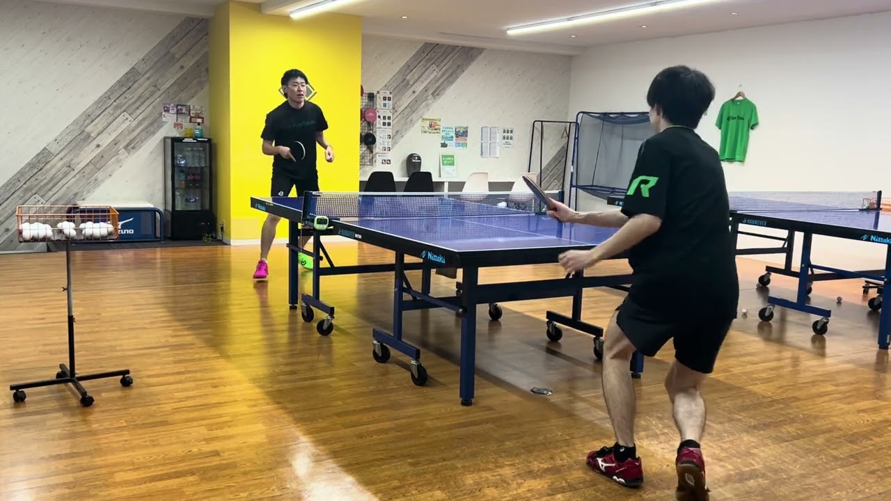 カットマンおすすめ練習！相手のフォア対自分の全面