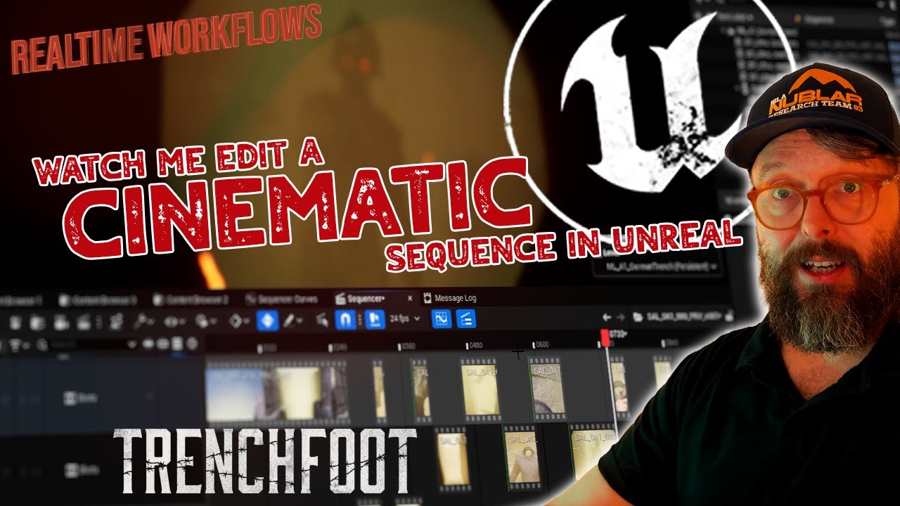 (3/5) How I Edit a Horror Sequence in Unreal Engine | Realtime Filmmaking Workflow