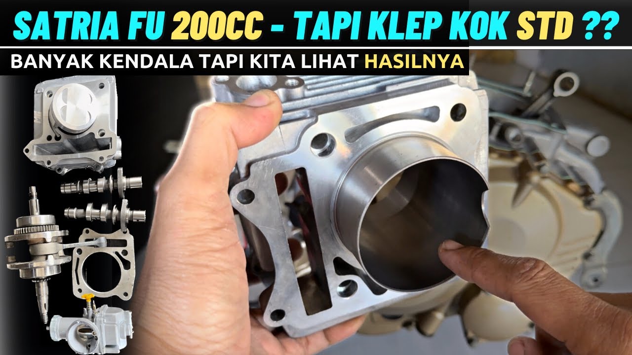 SATRIA FU BORE UP & STROKE UP 200CC HARIAN DARI JOGJAKARTA