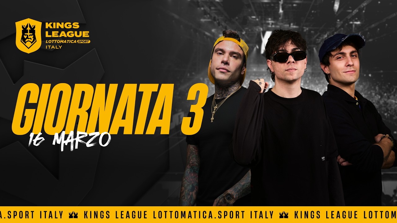 🇮🇹 👑 Kings League Italy 🔥 GIORNATA 3 ⚽